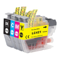 Brother LC-421 multipack huismerk - 4 kleurenbundel standaard capaciteit huismerk