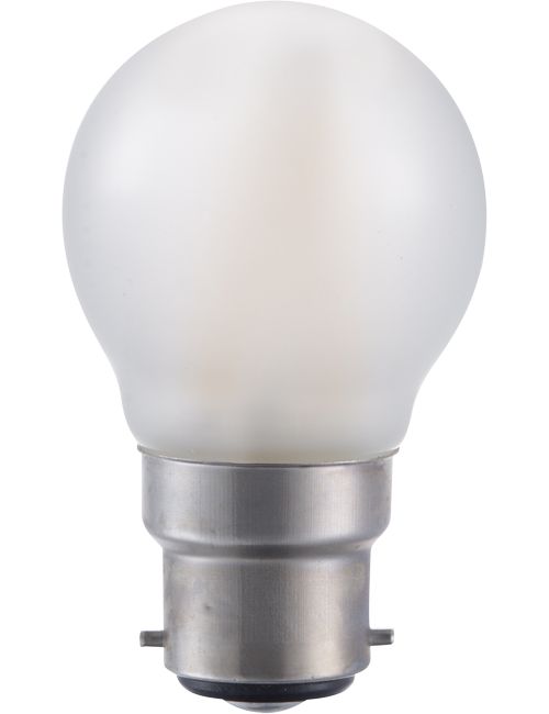 Masterlight - LED Ba22d Fila Ball G45x75 230V 320Lm 4W 925 AC Frosted Dim SLF024020301