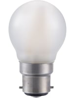 Masterlight - LED Ba22d Fila Ball G45x75 230V 320Lm 4W 925 AC Frosted Dim SLF024020301