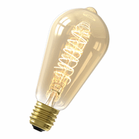 Rustiek led lamp 4W 200lm 2100K Dimbaar