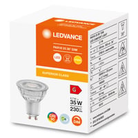 LED SUPERIOR REFLECTOR PAR16 35 36 ° 3.7 W/2700 K GU10
