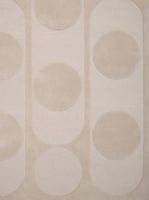 Wollen Vloerkleed Oda Beige Grijs