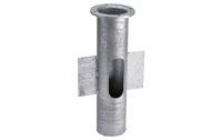 GRONDANKER GALVA VOOR BOLLARD RAY/CIRCLED