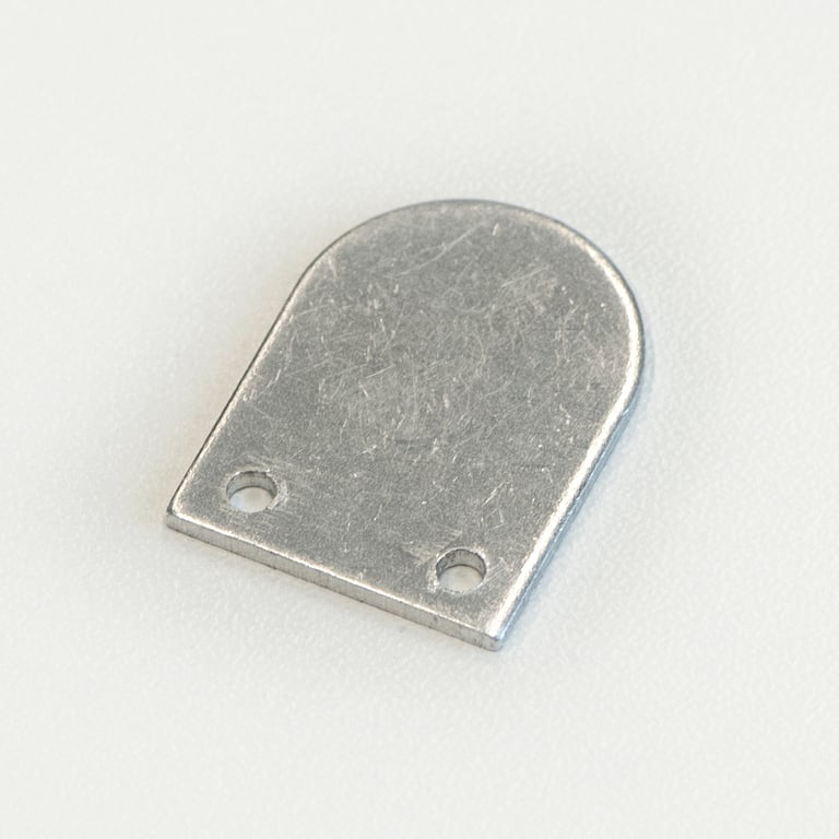 Eindkap, aluminium, Pendel, rond, 20mm