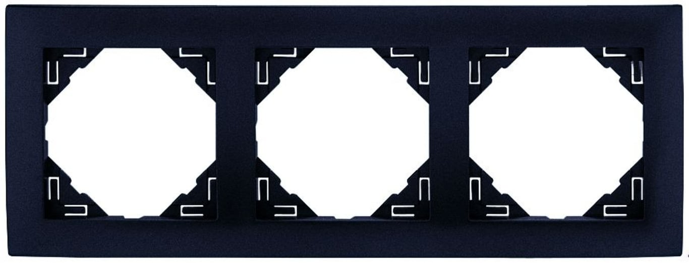 Efapel aquarella afdekr. 3v donker grijs
