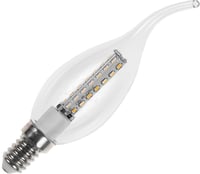 Masterlight - LED Tip-Candle 3W E14 clear 2700K 145Lm S023950402