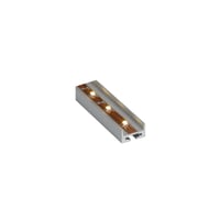 ALUMINIUM OPBOUWPROFIEL alu geanod. 1m, cover