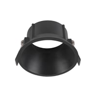 NEW TRIA® 95, plafondinbouwring, verdiept, D: 10.3 H: 5.5 cm, IP20, zw