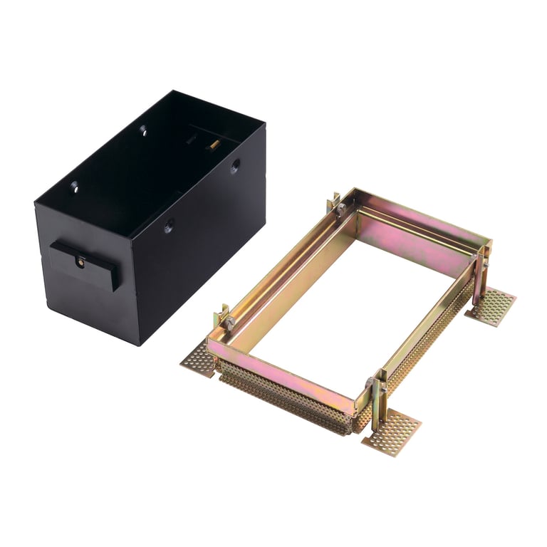 AIXLIGHT PRO 50 2 FRAMELESS zwart inbouwframe