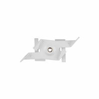 Montagebeugel verlaagd plafond | wit | voor 3-fase rails