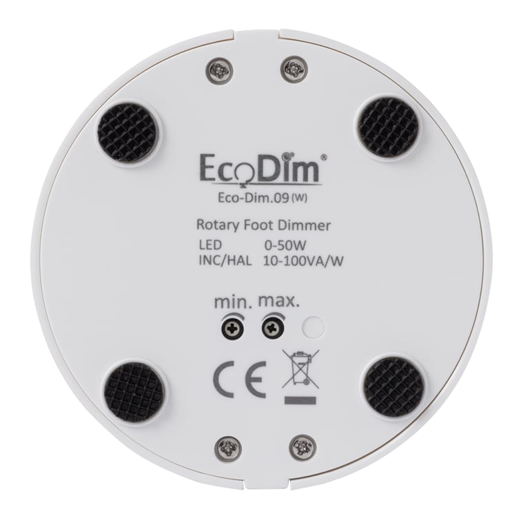 EcoDim floor dimmer white 0/50Watt