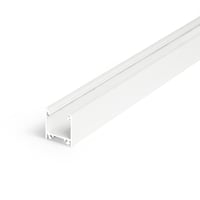 LUMIKO P20-OP-W-1M - Profiel 20, opbouw, wit, 1 meter