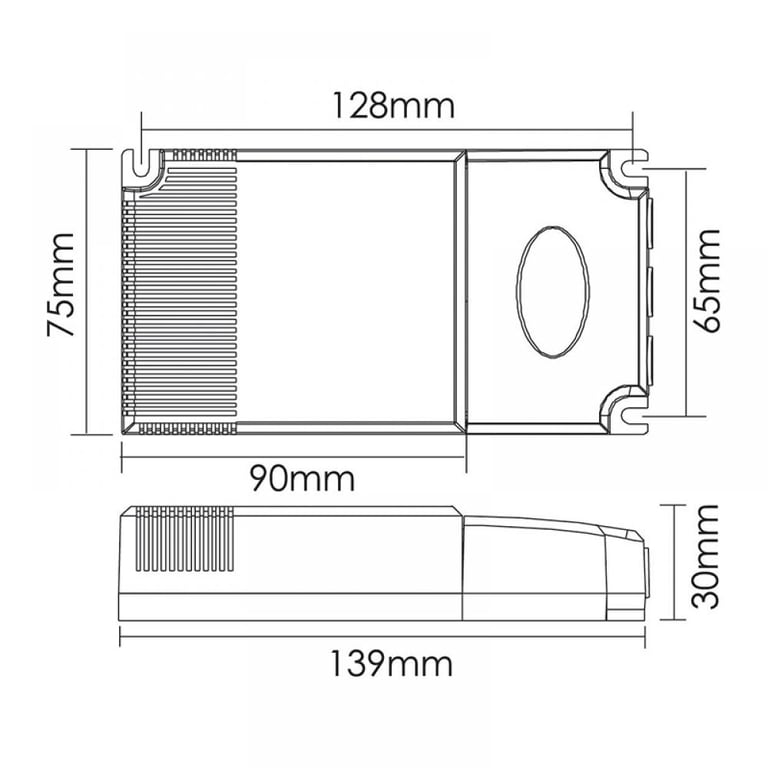 LED Voeding | 700mA | 40 Watt | 1-10V dimbaar