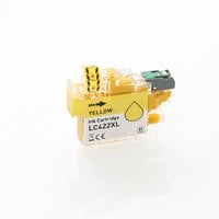 Brother LC-422XL Y inktcartridge yellow hoge capaciteit huismerk