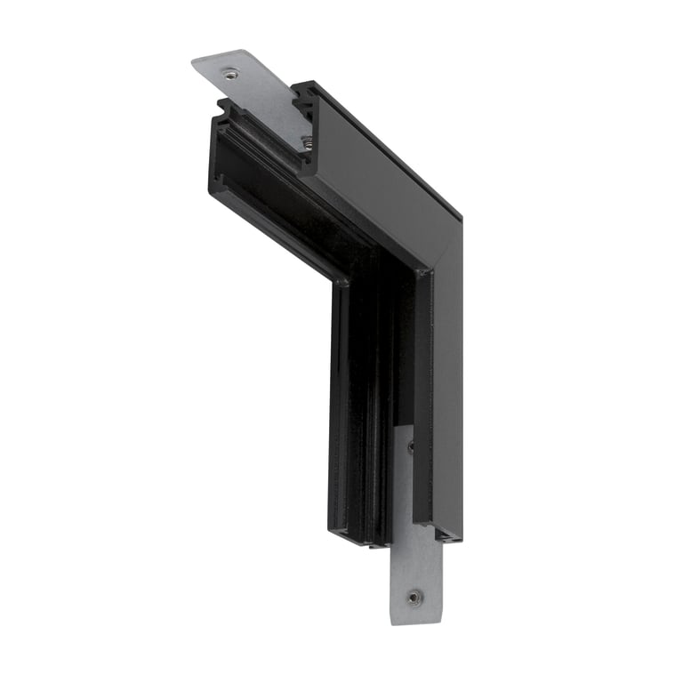L-verbinder mechanisch, 48V TRACK, voor opbouwrail standaard, stereo,