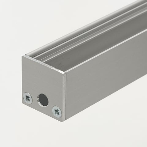 Top Line Eindkap met draaddoorvoer, Wit, t.b.v. 4629133x