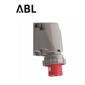 ABL CEE wandapparaatstekker, IP67, 63A, 5-polig, 400V, 6h, rood