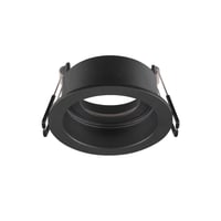 NEW TRIA® 68, plafondinbouwring, verdiept, D: 8.2 H: 4.4 cm, IP20, zwa