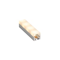 ALUMINIUM OPBOUWPROFIEL alu geanod. 1m, cover