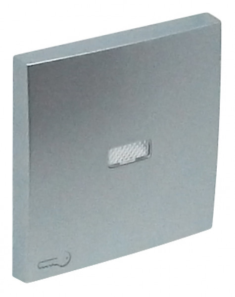 Efapel wip enkel/kruis/puls/2p/wissel contr/orientatieverl. symb.sleutel aluminium