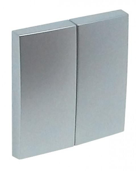 Efapel basis wip serie/wissel-wissel/dubbele pulsschakelaar aluminium