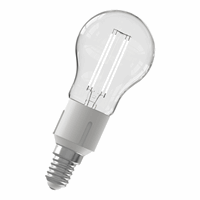 Calex Smart LED Filament Clear Ball-lamp P45 E14 220-240V 4,5W 450lm 1800-3000K, energy label A+