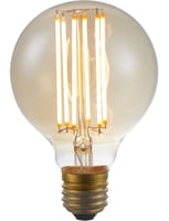 Masterlight - LED E27 Fila Globe G80x120 230V 400Lm 6.5W 920 AC Gold Dim SLF023815505
