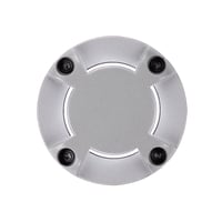 LED PLOT ROUND cover, 4 lichtbundels, zilvergrijs