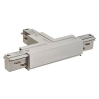 T-verbinder 1 voor 3-fase rail zilvergrijs