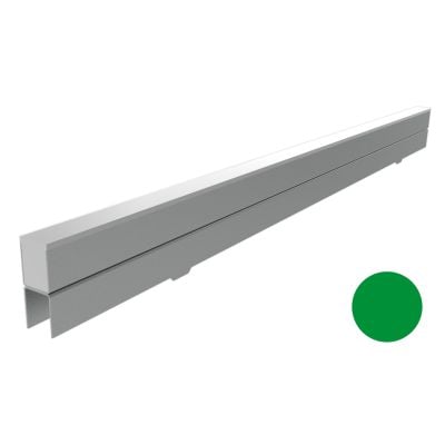 liniLED DECO-PU-H-GR-1M - liniLED®PU H-Profiel Groen type Deco 1m