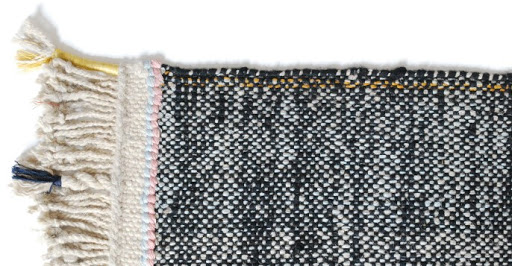 Kvadrat vloerkleed Argali Zwart C0181