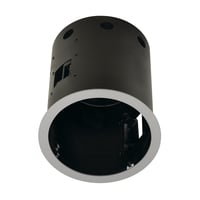 AIXLIGHT PRO 1 FRAME ROUND zilvergrijs/zwart