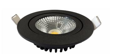 BATHLED5 02 D2W 5W 2000K - 2700K IP44 ZWART