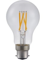 Masterlight - LED filament GLS 60 Ba22d 4W clear 2500K SL024070302
