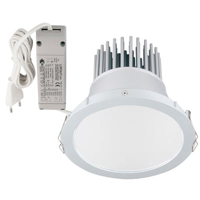 KLEMKO LA-DL-LUAN2W-NW - Luan 2 Led downlighter wit aluminium 4000K 18
