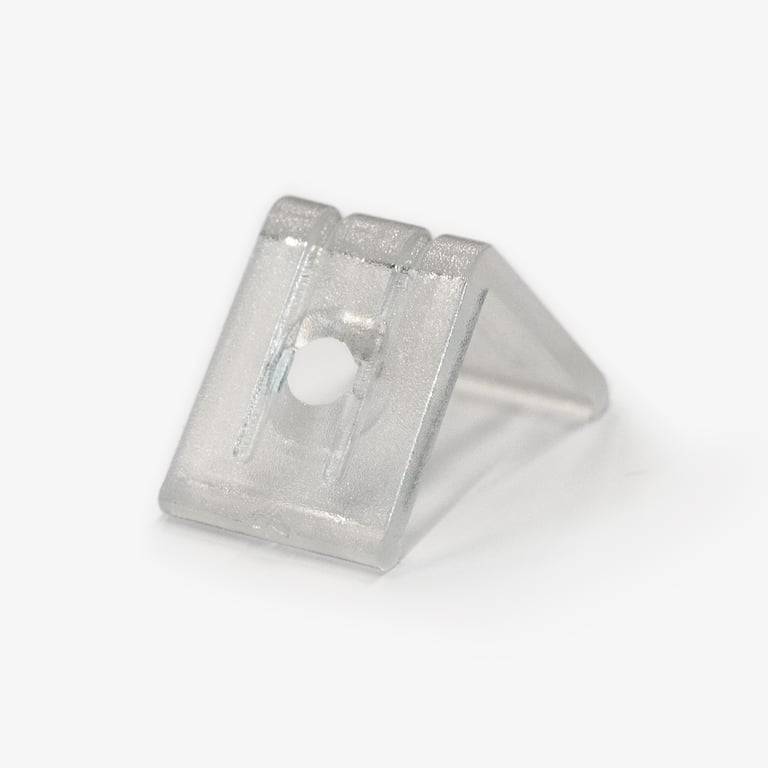 Montagebeugel, metaal, Opbouw, hoekprofiel, 16mm