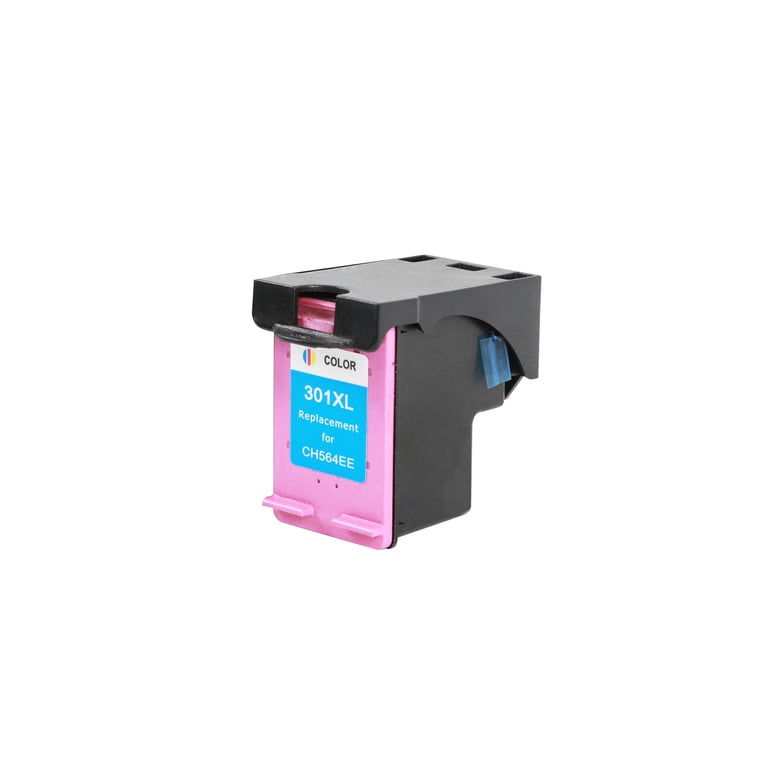 HP 301XL (CH564EE) CMY inktcartridge color hoge capaciteit huismerk - met inktlevels