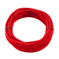 Textielkabel, 3-polig, 10m, rood
