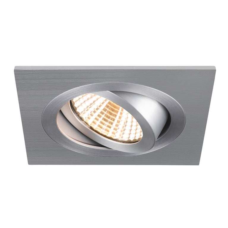NEW TRIA® 75, plafondinbouwring, L: 9 B: 9 H: 2.6 cm, IP20, aluminium