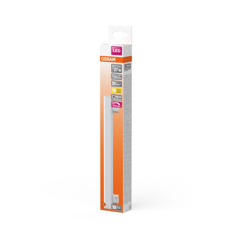 LEDinestra® DIM HD Lighting 3W 927 Frosted S14s