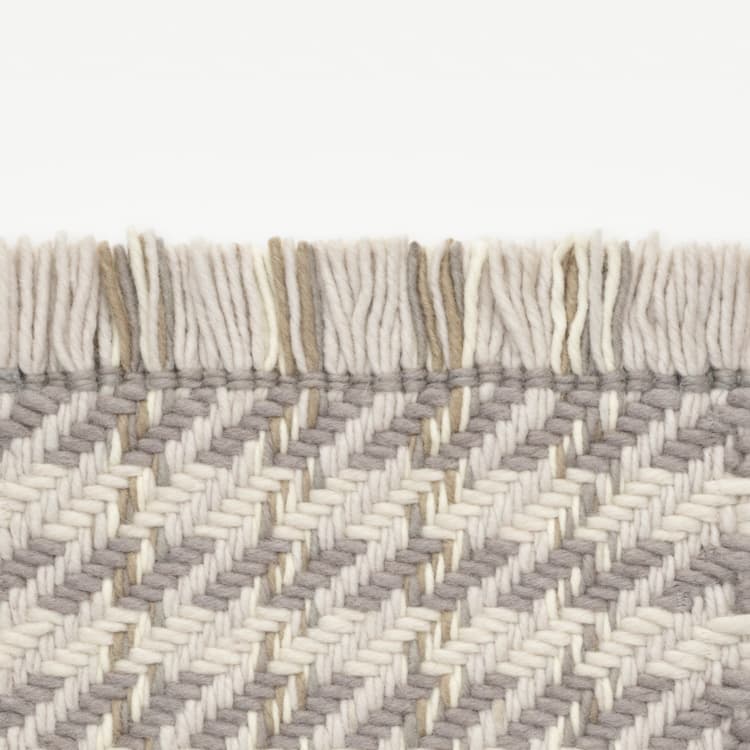 Kvadrat Dashes vloerkleed Naturel C0221