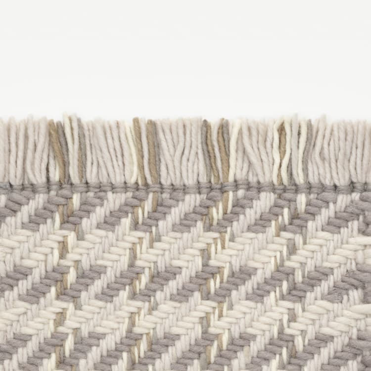 Kvadrat Dashes vloerkleed Naturel C0221