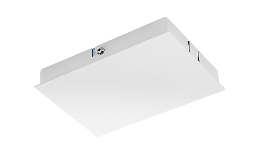 ZIP 230V plafondaansluiting mat wit