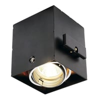 AIXLIGHT PRO 50 1 FRAMELESS zwart inbouwframe