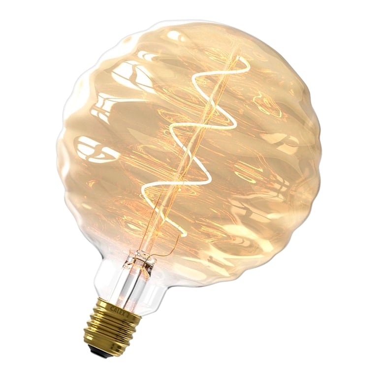 Calex Bilbao LED Lamp220- 240V 4W 140lm E27, Gold 2100K dimmable, energy label A