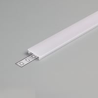 LUMIKO P-AFF-O-1M - Profiel afdekking F klik opaal, 1 meter