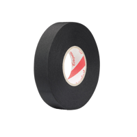 Isolatieband, 19mm. breed, rol à 25 meter, zwart