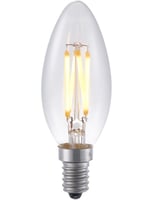 Masterlight - LED E14 Fila Candle C35x100 230V 250Lm 4W 922 AC Clear Dim SLF023840309