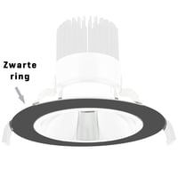 LUMIKO TRM-ROND-170-BL - Ronde pasring 170mm voor Juno module, Zwart