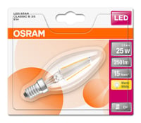 LED Retrofit CLASSIC B 25 2.5 W/2700K E14 (CS à 1 PCE)
